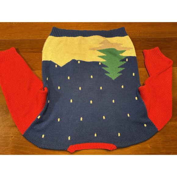 Raquel’s Collection Vintage Ugly Christmas Sweater 3D Santa Clause - Picture 11 of 11